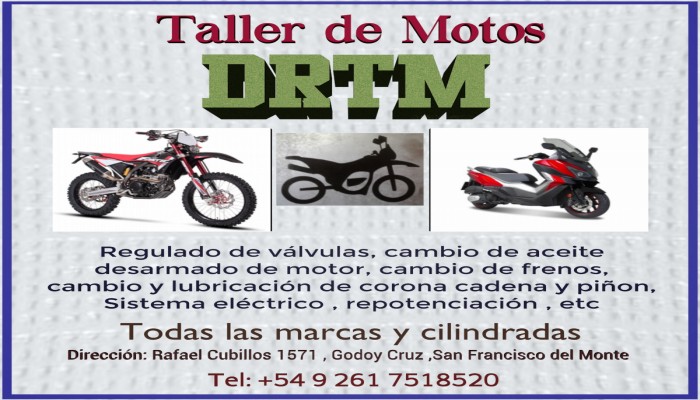 Mecánica y electricidad general de Motos-
